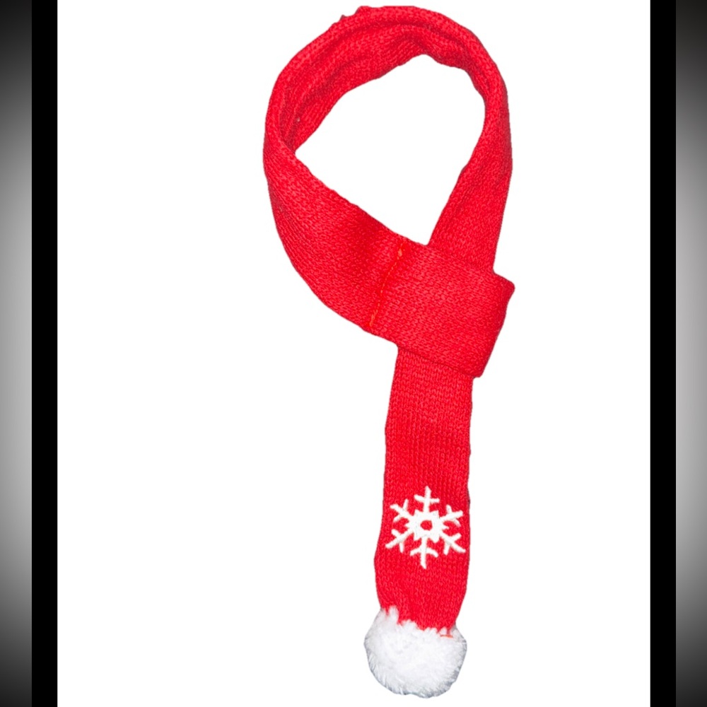 Dog Scarf Red Snowflake OS Zippy Paws NEW